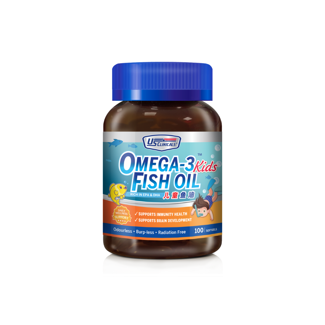 US Clinicals® Omega-3 Fish Oil Kids