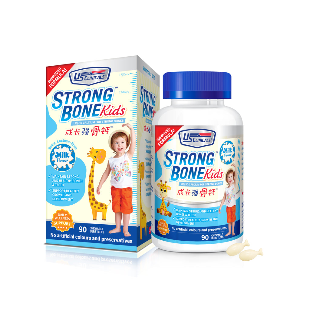 US Clinicals® StrongBone™ Kids.