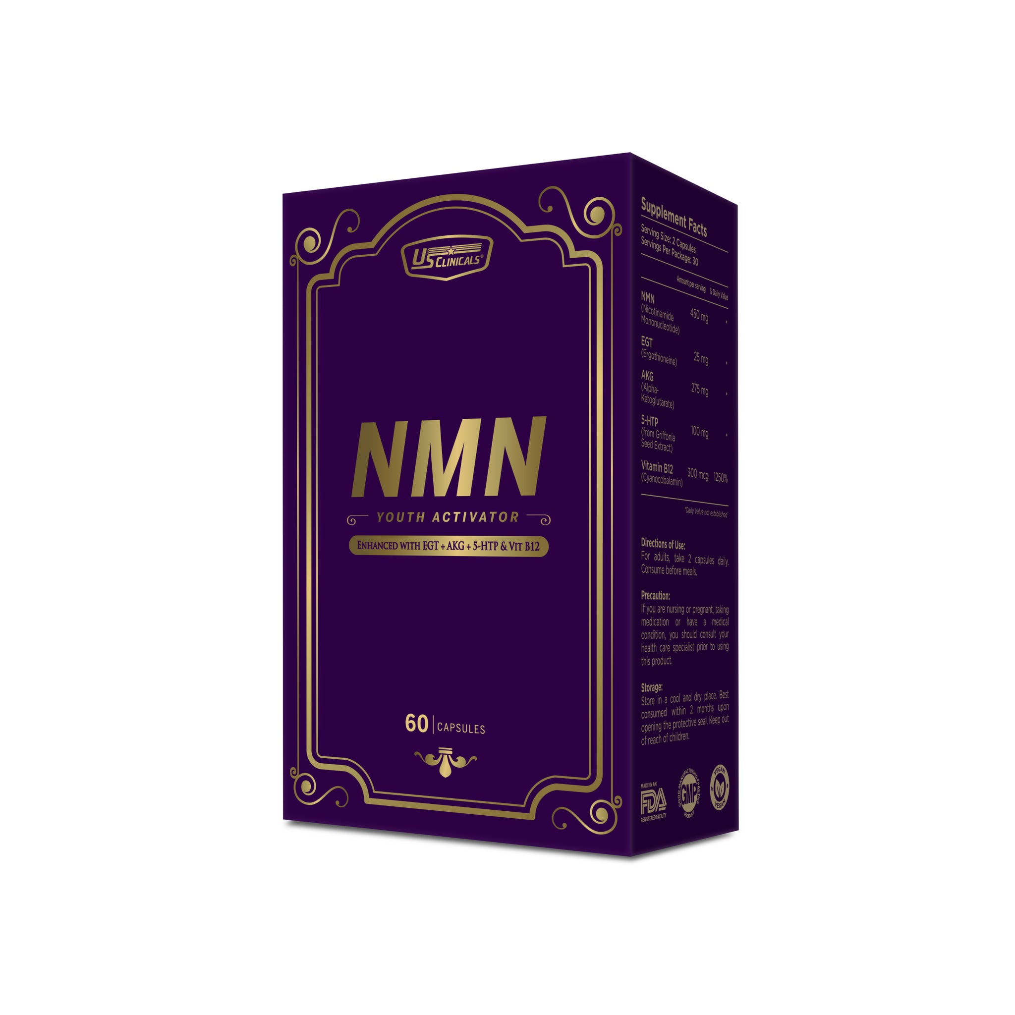 US Clinicals® NMN Youth Activator