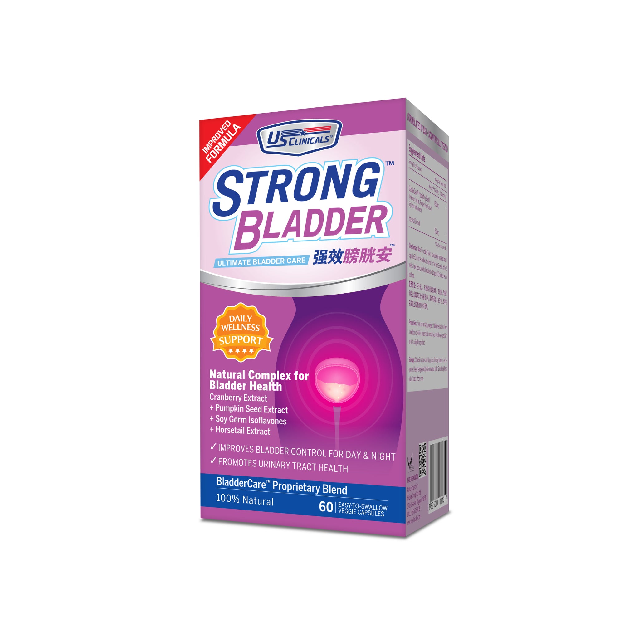 US Clinicals® StrongBladder™