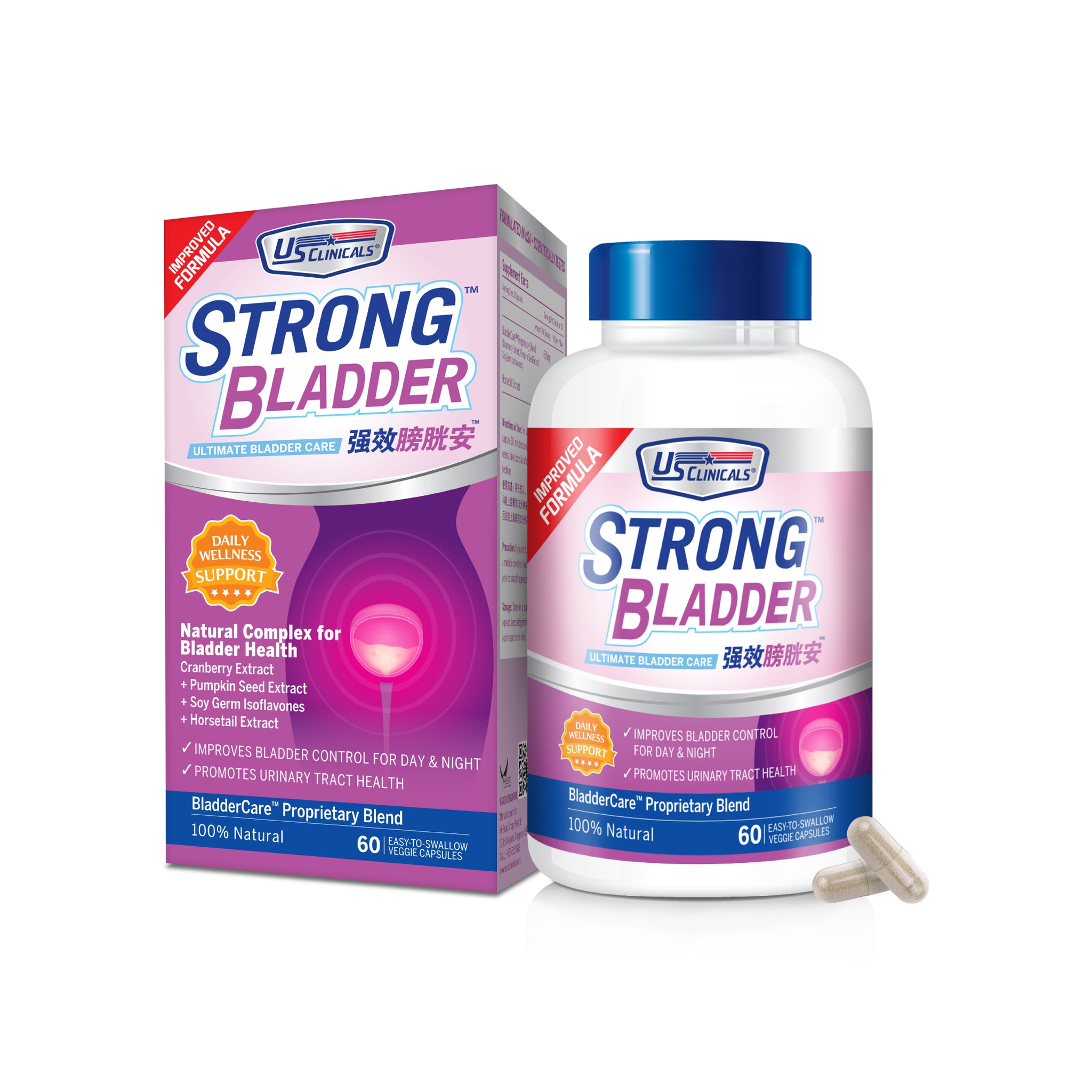 US Clinicals® StrongBladder™