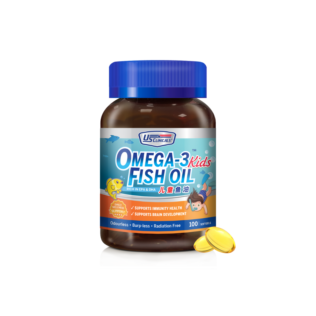 US Clinicals® Omega-3 Fish Oil Kids