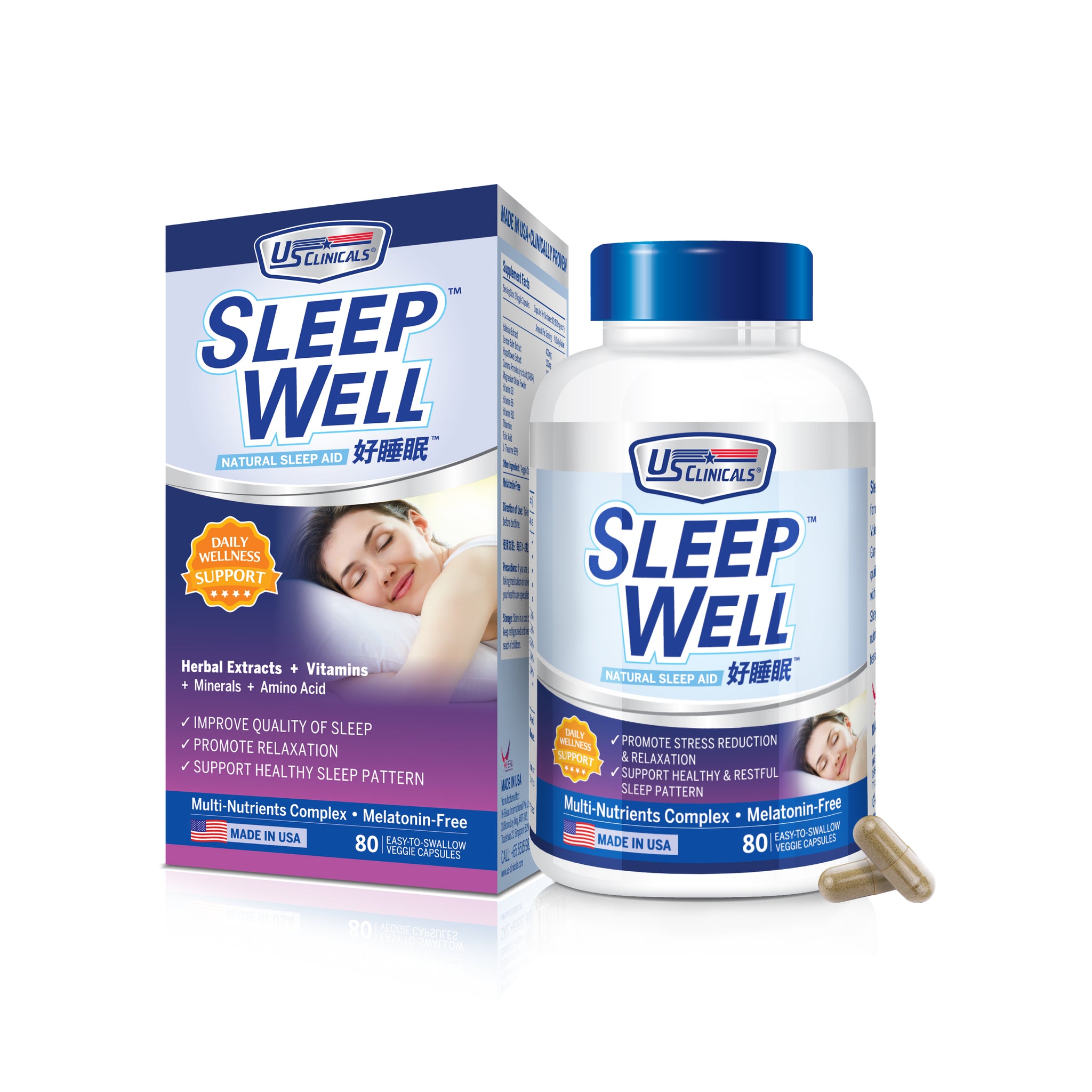 US Clinicals® SleepWell™.
